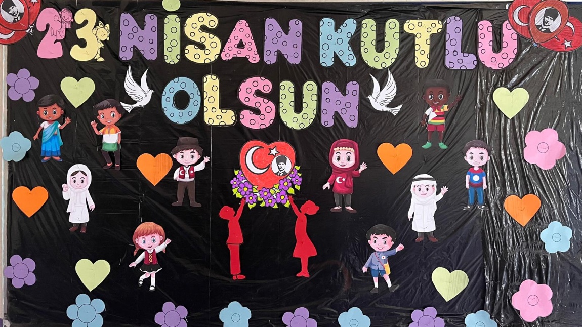 23 NİSAN İÇİN PANOLARIMIZI HAZIRLADIK